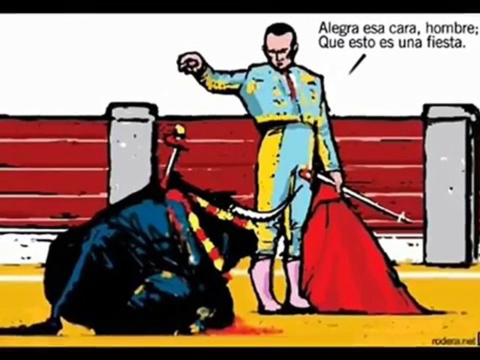 TEO EL TAURÓMACO (Historieta en contra de la Tauromaquia) NO a las Corridas de Toros. Animación Eko