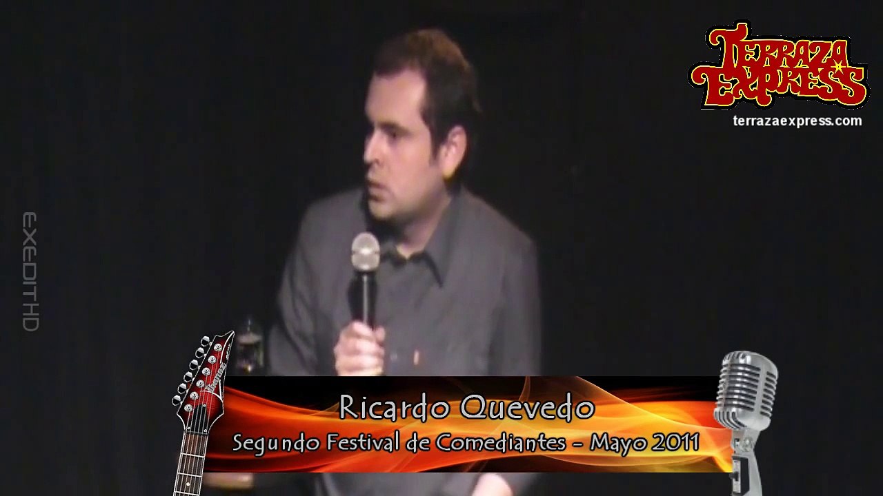 Ricardo Quevedo en el Segundo Festival de Comediantes Terraza Express