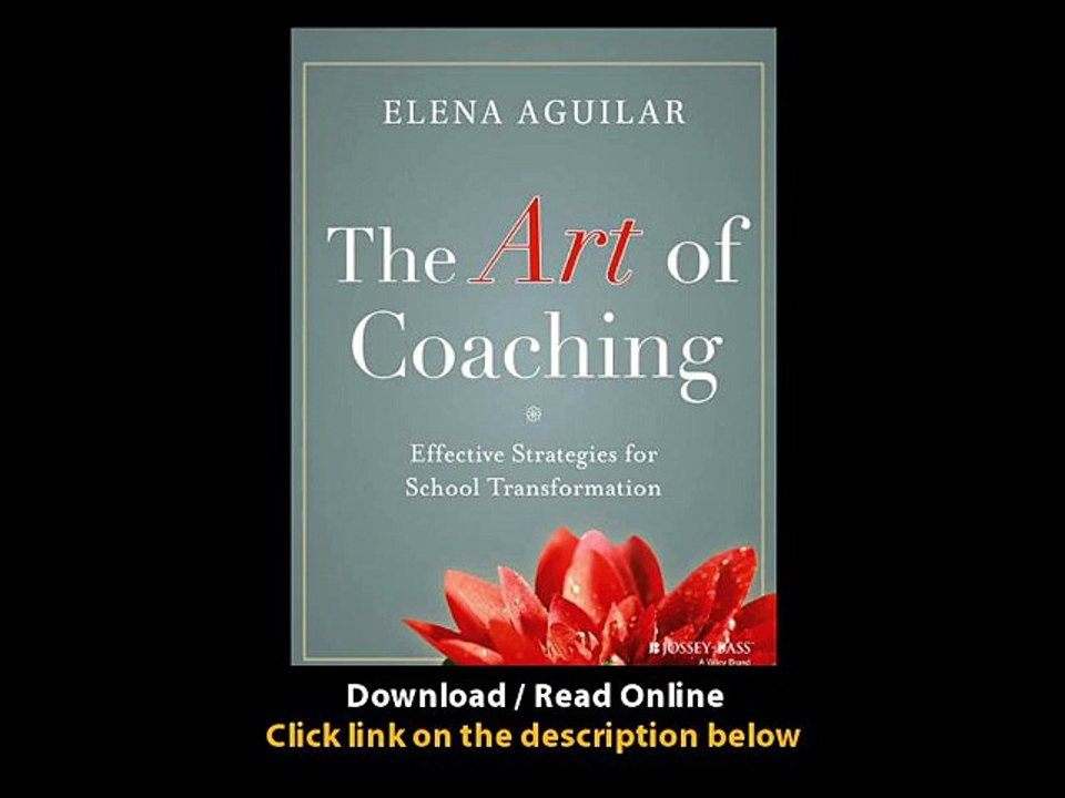 [Download PDF] The Art of Coaching Effective Strategies for School Transformation