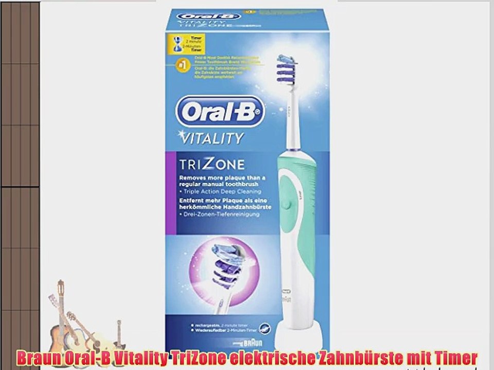 Braun Oral-B Vitality TriZone elektrische Zahnb?rste mit Timer