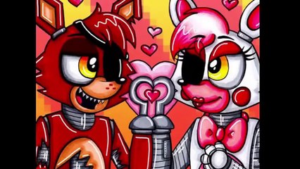 Fnaf Foxy x Mangle