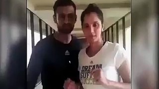 Shoaib, Sania Dubsmash video goes viral on social media