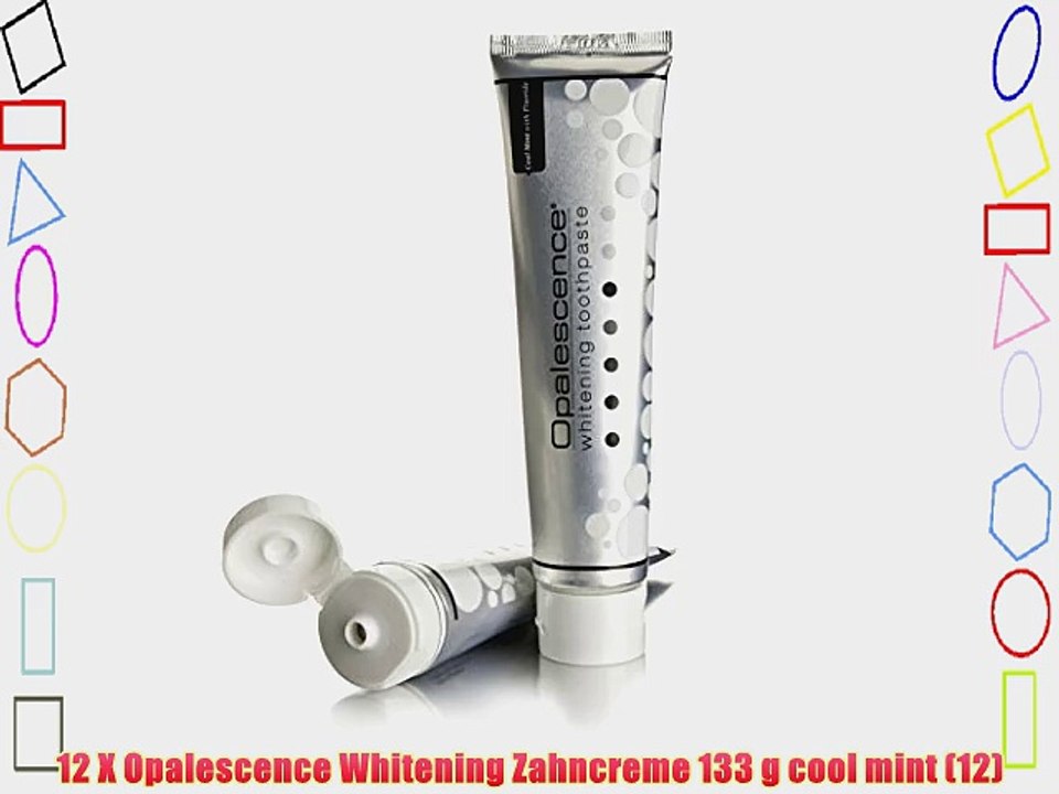 12 X Opalescence Whitening Zahncreme 133 g cool mint (12)