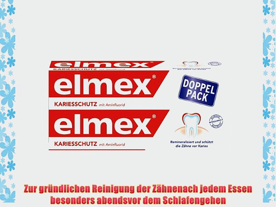 Elmex Zahnpasta 6er Doppelpack (6 x 150 ml)
