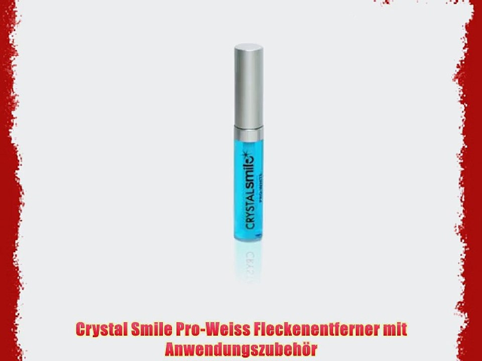 Crystal Smile Luxus Zahnaufhellung Home KIt. EU