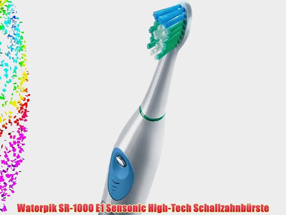 Waterpik SR-1000 E1 Sensonic High-Tech Schallzahnb?rste
