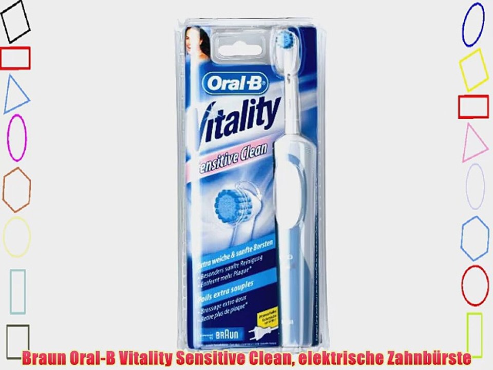 Braun Oral-B Vitality Sensitive Clean elektrische Zahnb?rste