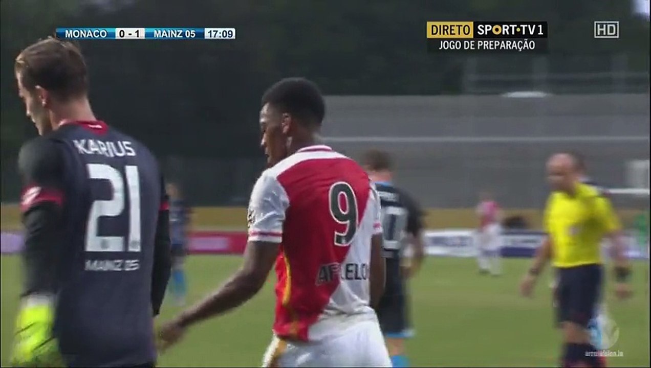 Mainz 1-5 Monaco ~ [Friendly Match] - 22.07.2015 - All Goals & Highlights