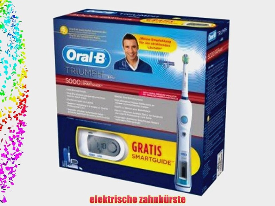 Oral-B Triumph 5000 (inkl. SmartGuide wei?)