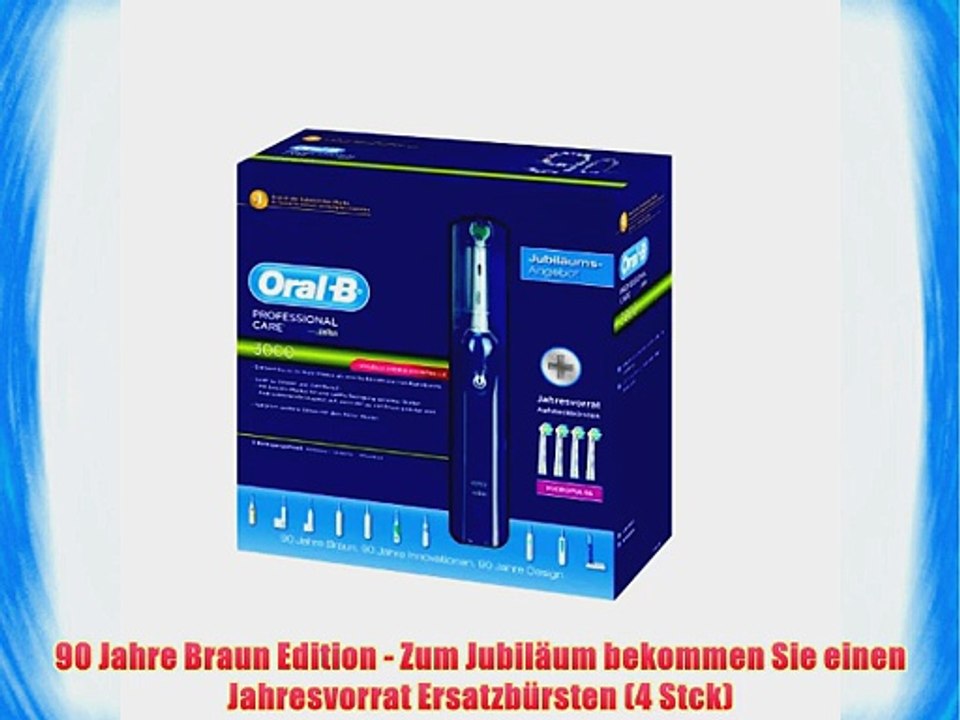 Braun Oral-B ProfCare 3000 90 Jahre Braun Edition