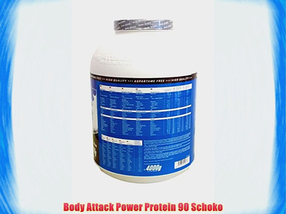 Body Attack Power Protein 90 Schoko