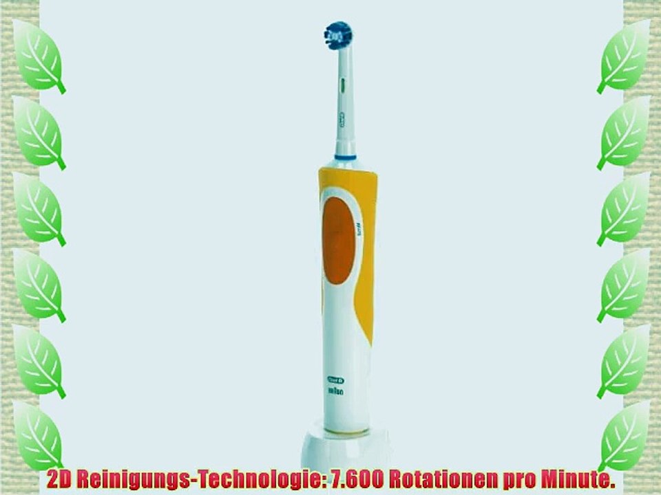 Braun Oral-B Vitality Precision Clean elektrische Zahnb?rste (mit Timer) Orange