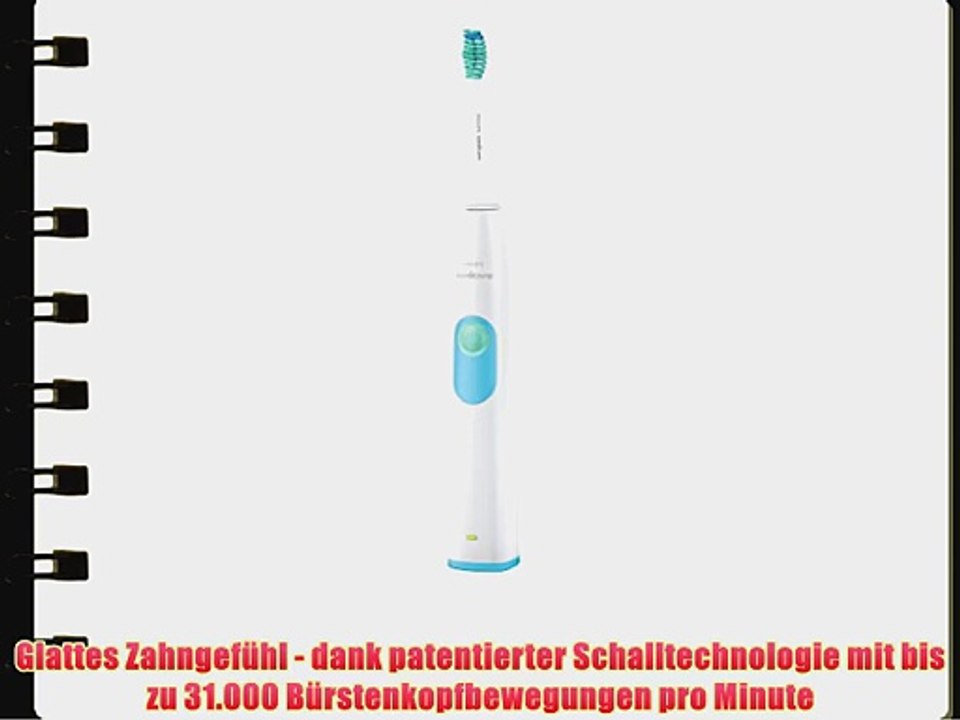 Philips Sonicare HX6231/40 Schallzahnb?rste 2er Serie (wiederaufladbar) blau