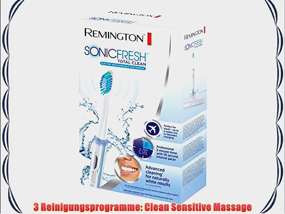 Remington SFT-100 elektrische Schallzahnb?rste Sonic Fresh Total Clean