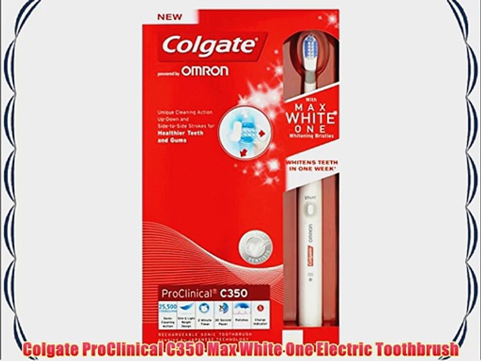 Colgate ProClinical C350 Max White One Electric Toothbrush