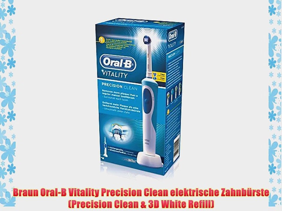 Braun Oral-B Vitality Precision Clean elektrische Zahnb?rste (Precision Clean