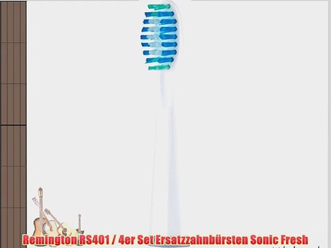 Remington RS401 / 4er Set Ersatzzahnb?rsten Sonic Fresh