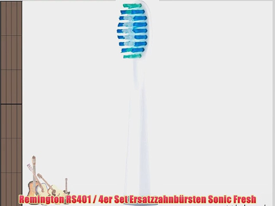 Remington RS401 / 4er Set Ersatzzahnb?rsten Sonic Fresh