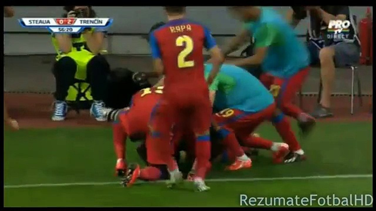 Steaua Bucuresti 2-3 Trencin ~ [Champions League Qualification] - 22.07.2015 - All Goals & Highlights