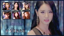 Wanna.B (워너비) - Attention MV HD k-pop [german Sub]
