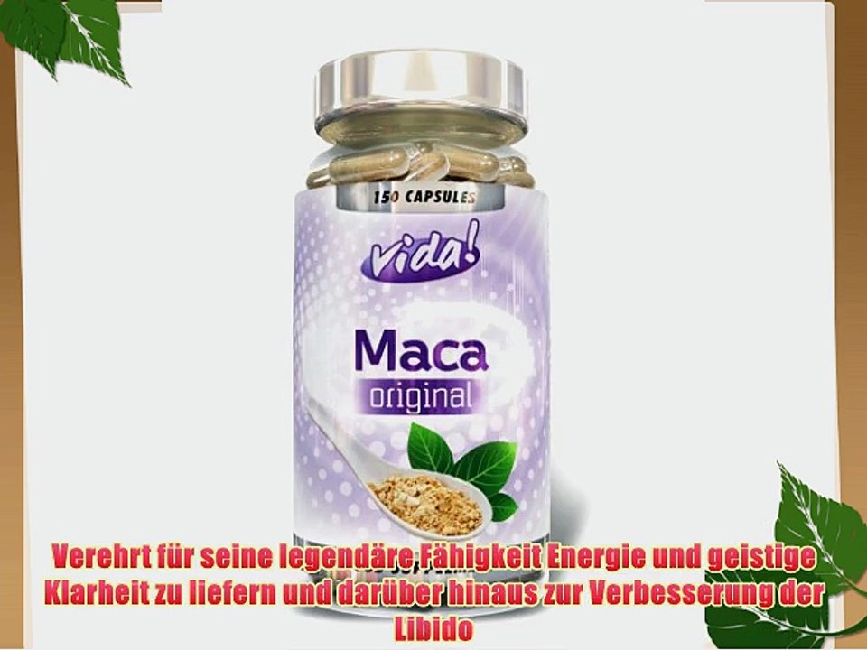 Maca Root (Maca-Wurzel) 2000mg - Das Originale Produkt
