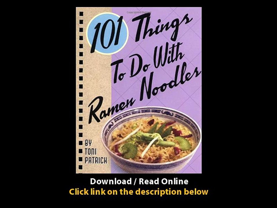 [Download PDF] 101 Things to Do with Ramen Noodles