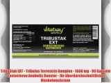 TribuStak EXT - Tribulus Terrestris Komplex - 1600 mg - 90 Kapseln - Testosteron Anabolic Booster