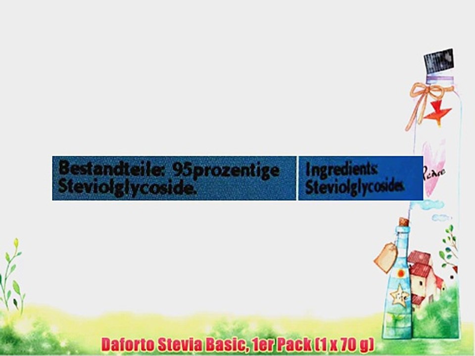 Daforto Stevia Basic 1er Pack (1 x 70 g)