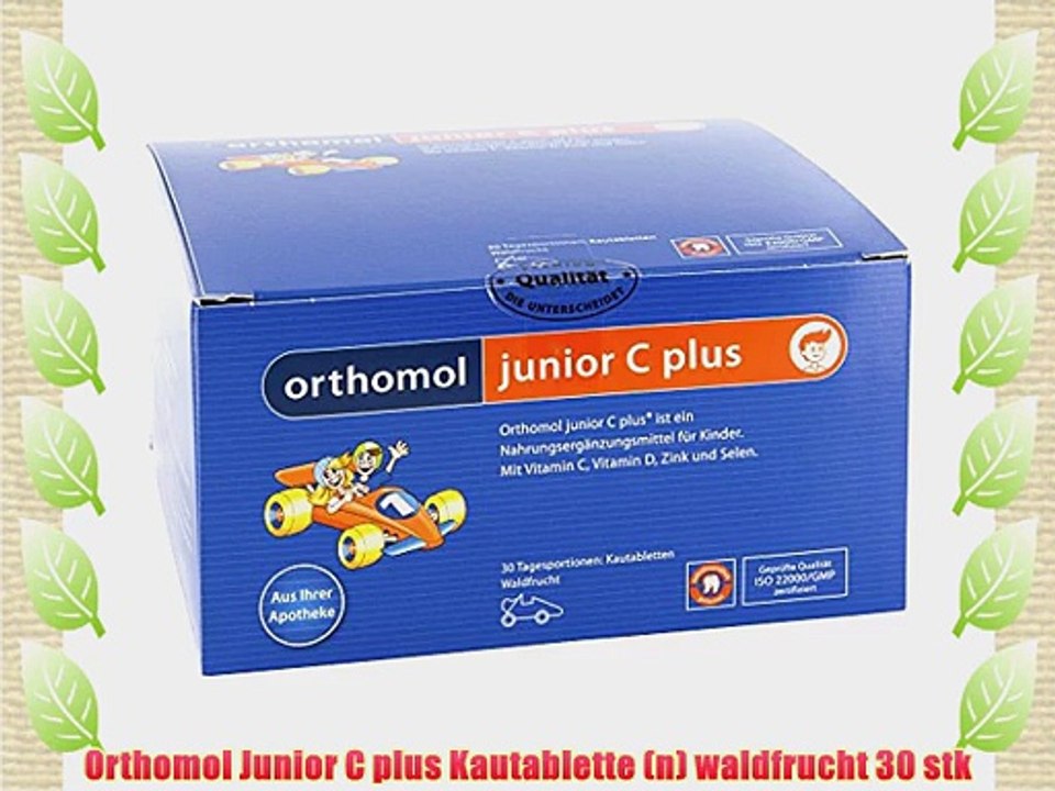 Orthomol Junior C plus Kautablette (n) waldfrucht 30 stk