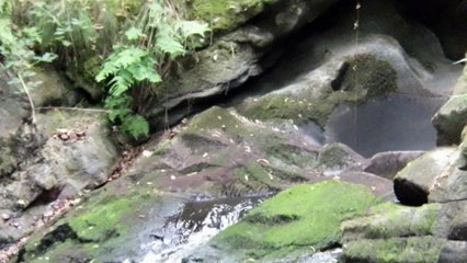 champs romain en Dordogne , le saut de Chalard