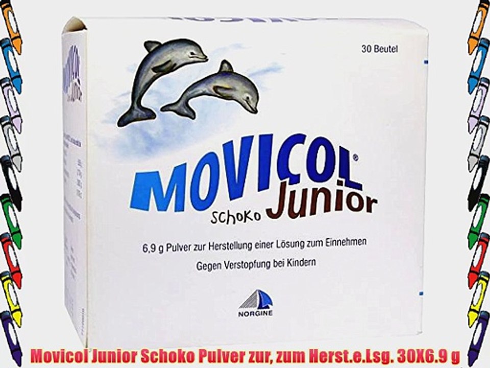 Movicol Junior Schoko Pulver zur zum Herst.e.Lsg. 30X6.9 g