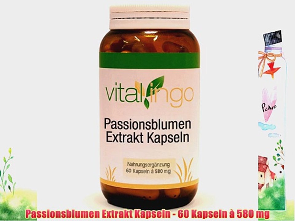 Passionsblumen Extrakt Kapseln - 60 Kapseln ? 580 mg