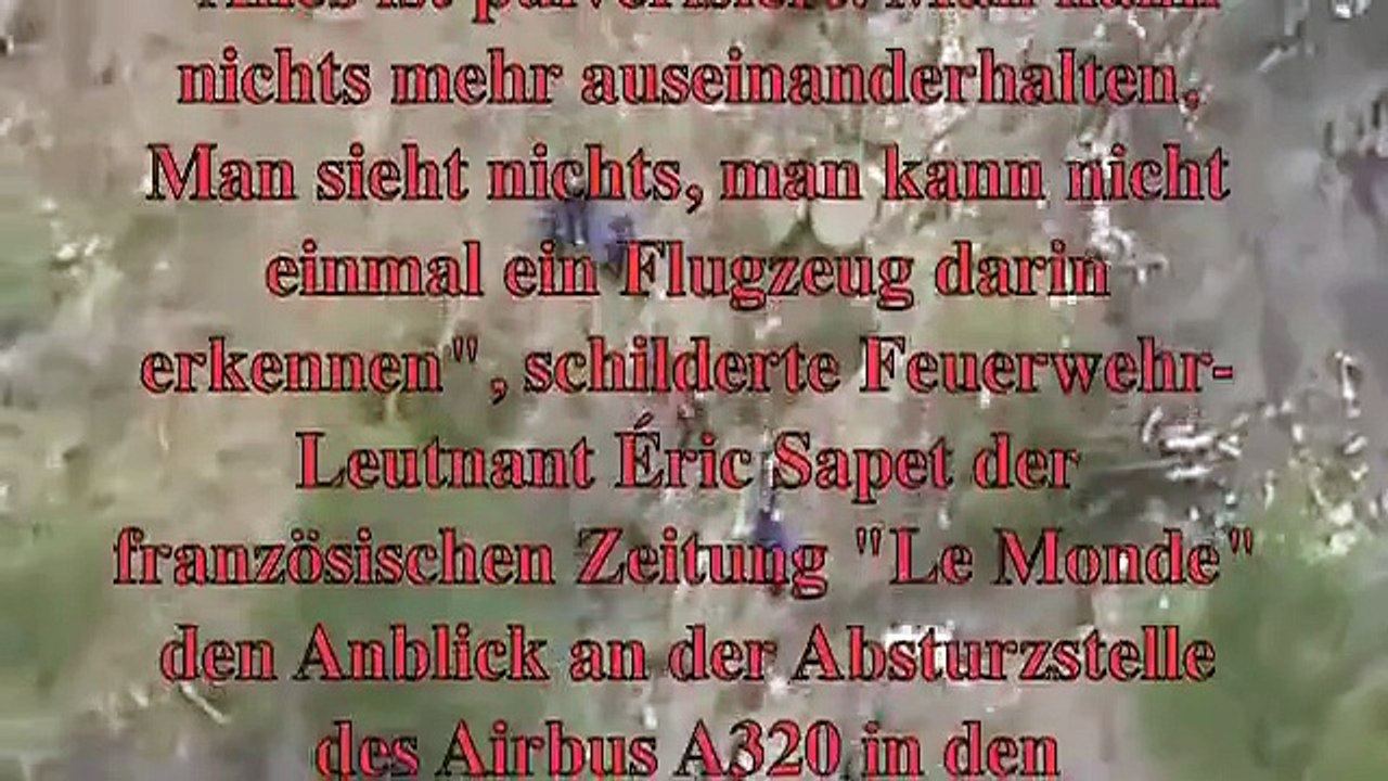Germanwings - Wer waren die Opfer? "24.März Fest des Tieres"
