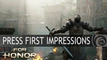 For Honor - The Press First Impressions Trailer