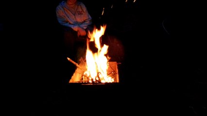 Honor 6 plus, тест камеры - Ночной костёр