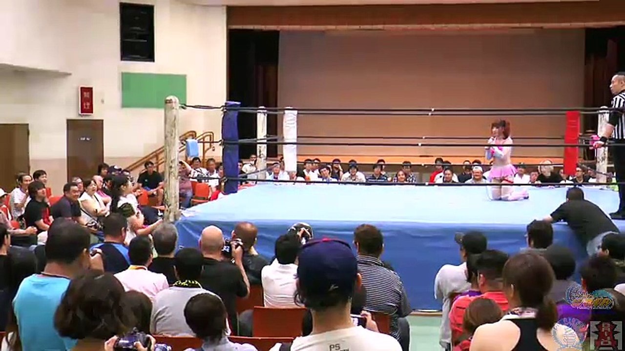 {Ice Ribbon/Osaka Joshi/WAVE} Mei Lee Vs. Miyako Matsumoto (7/12/15)