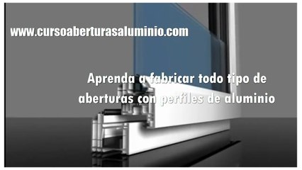 como se hace una puerta de aluminio