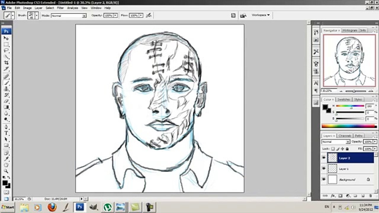 Slipknot - Duality (Speed Painting of C.T.)