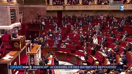 Handicap : l'accessibilité des lieux publics repoussée