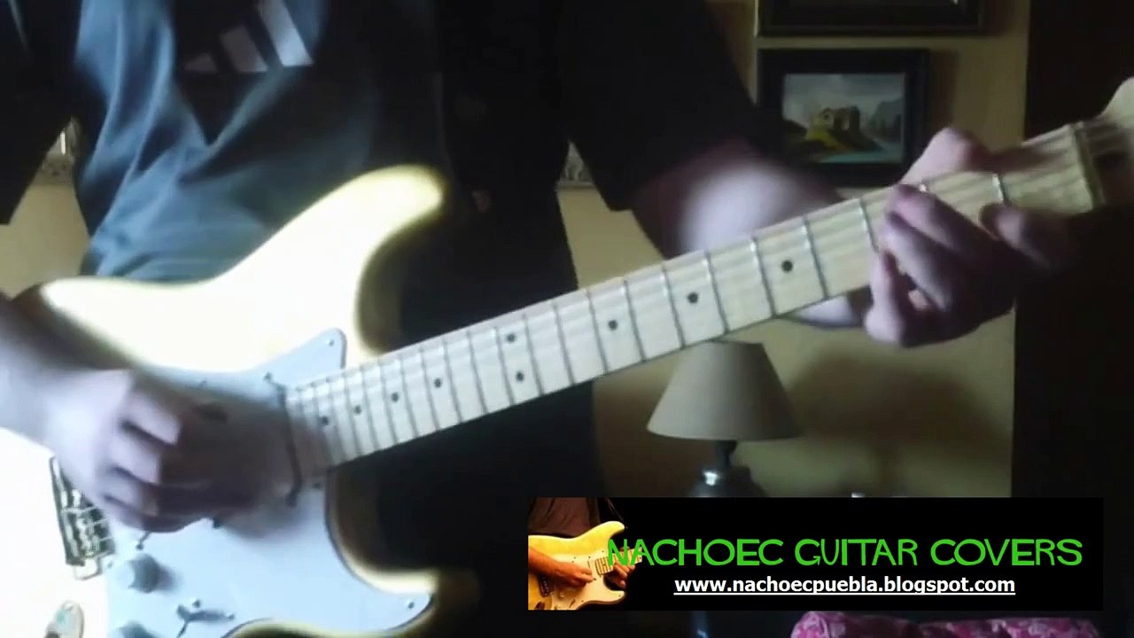 NachoEC Guitar Covers - Hoochie Coochie Man solo - (Eric Clapton And Friends Live At MSG version)