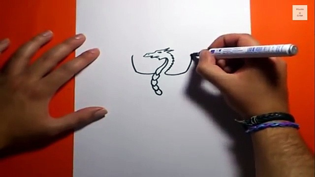 Как нарисовать дракона
