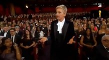 Ellen DeGeneres  Ordering pizza during the Oscars ceremony 2014 FUNNY