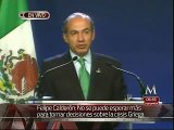 Felipe Calderón desde la Cumbre G-20 Cannes