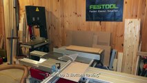 MDF Cabinet Prototype using Lamello Biscuits, Felder Hammer Table Saw and Festool Sander
