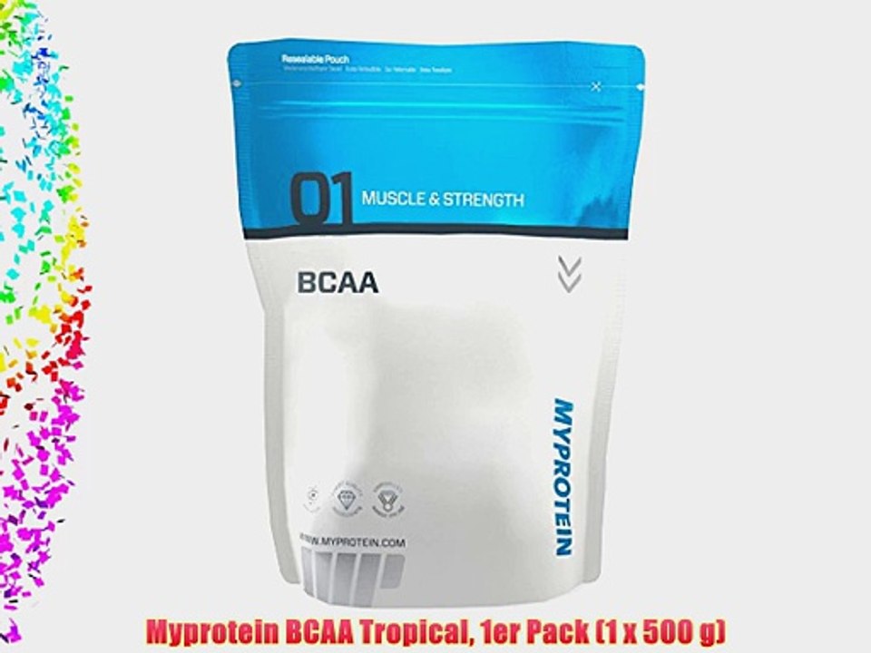 Myprotein BCAA Tropical 1er Pack (1 x 500 g)