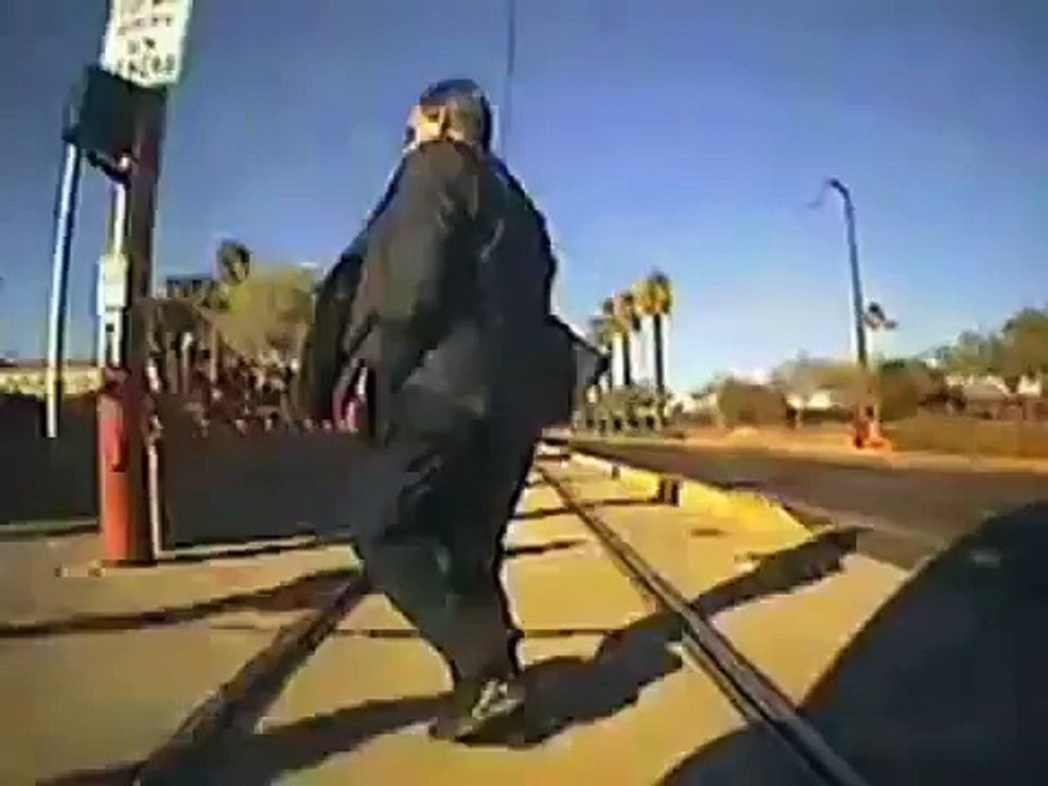 Train Hits Man in Phoenix