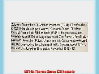 MET-Rx Thermo Surge 120 Kapseln