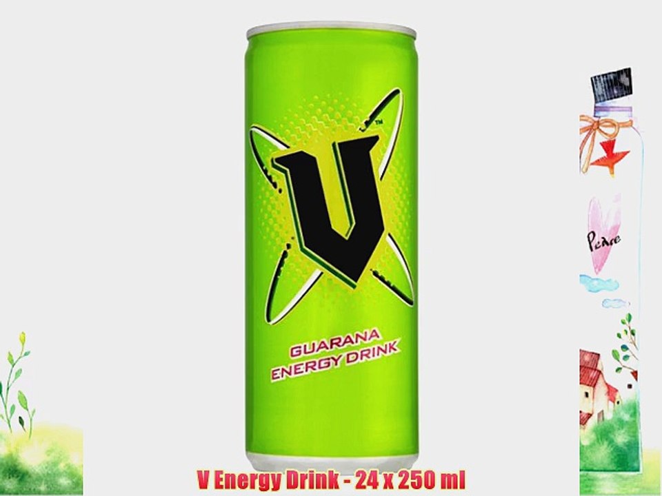V Energy Drink - 24 x 250 ml