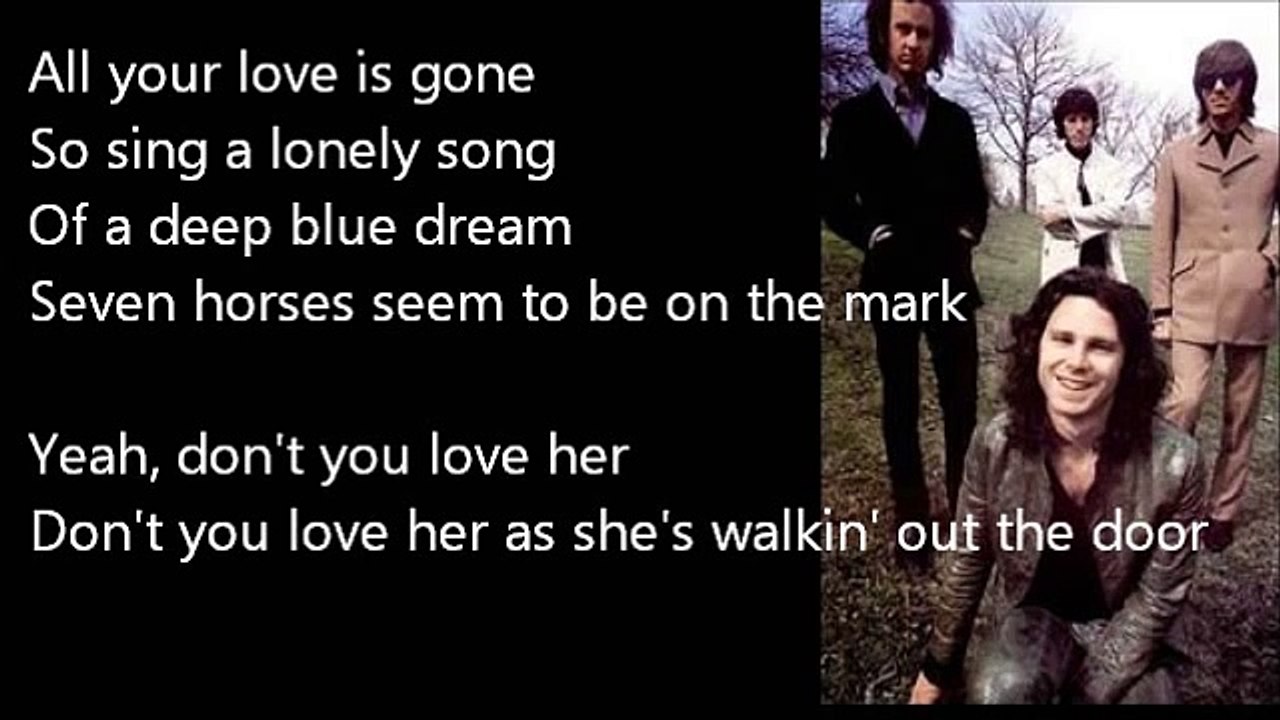 The Doors - Love Her Madly (Video Lyrics)