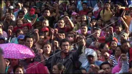 Maestros barajan la toma de edificios en Oaxaca